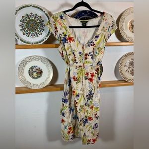 Women’s Eddie Bauer Floral Dress Size 8